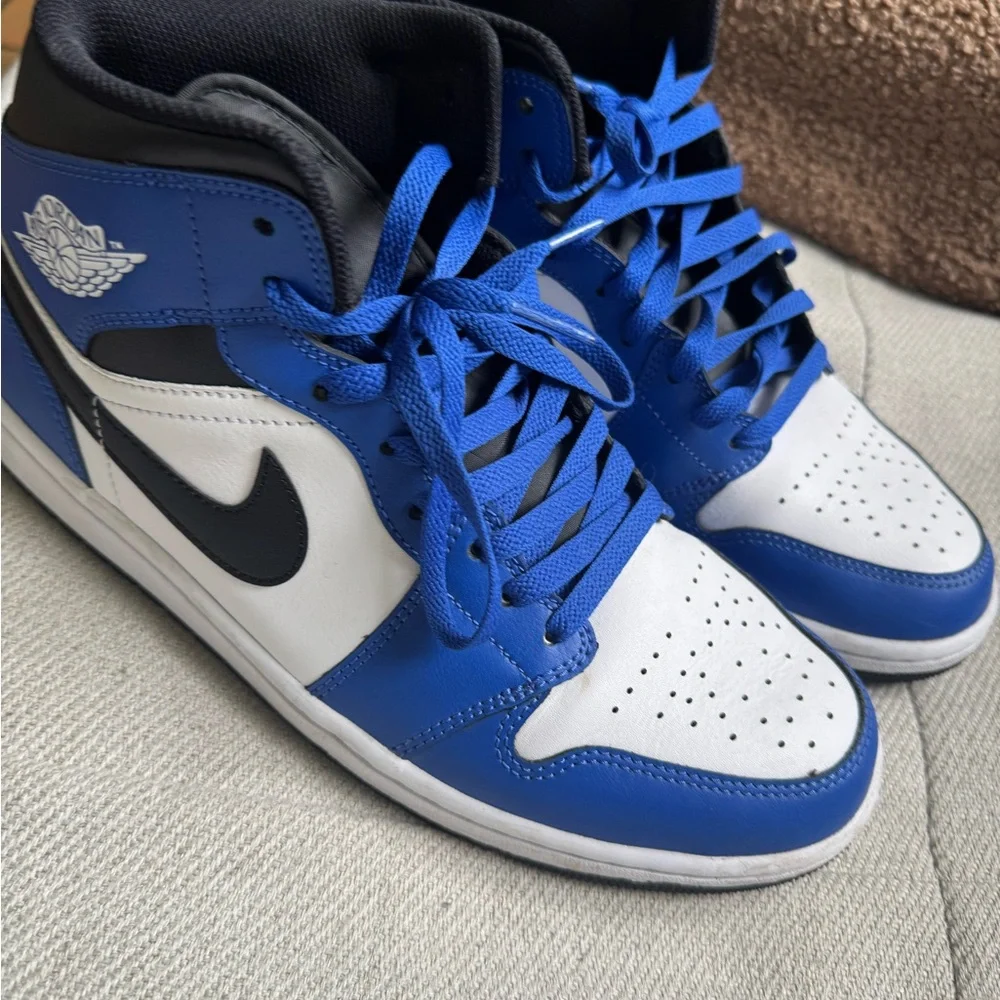 Nike Air Jordan 1 Mid Shoes 'Game Royal